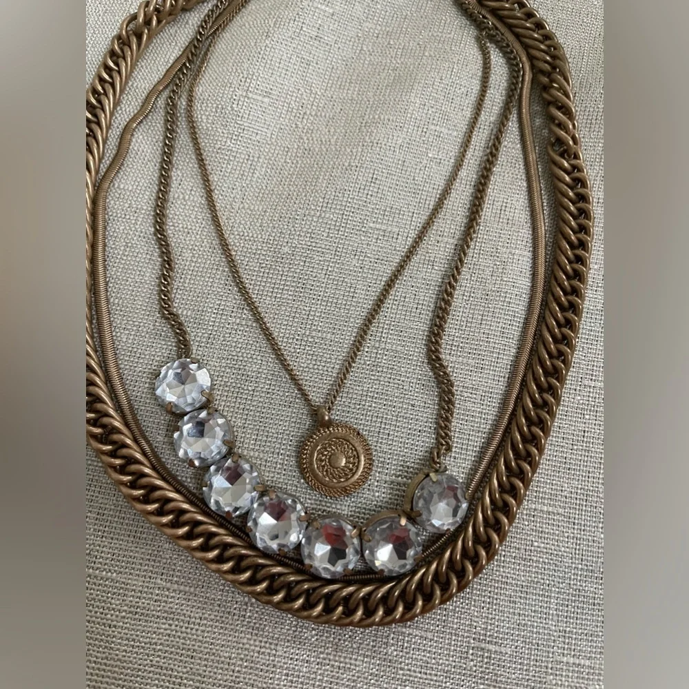 Gold necklace - Picture 3 of 5